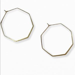 LACY THIN HOOP EARRINGS